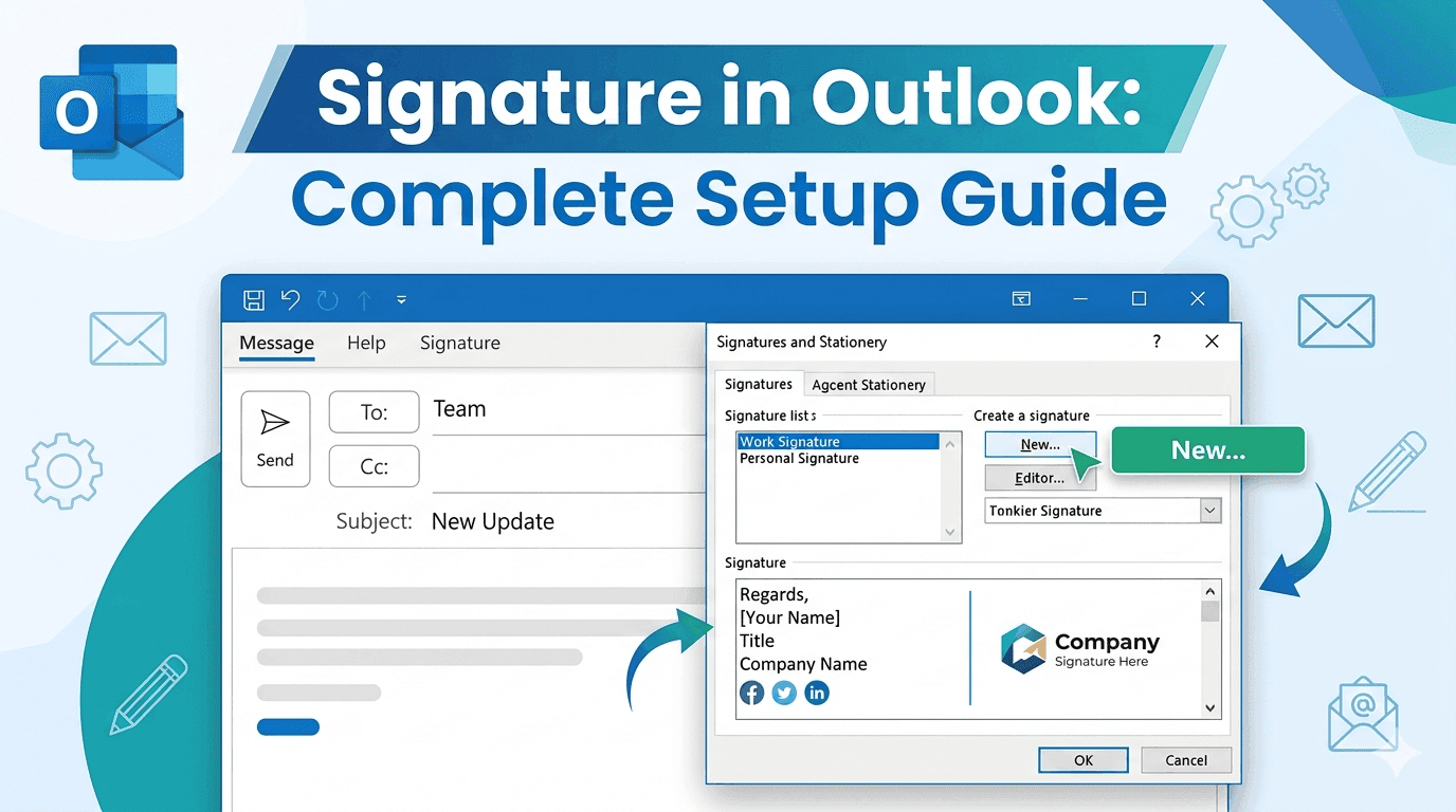 How to Add a Signature in Outlook (Desktop, Web and Mobile)