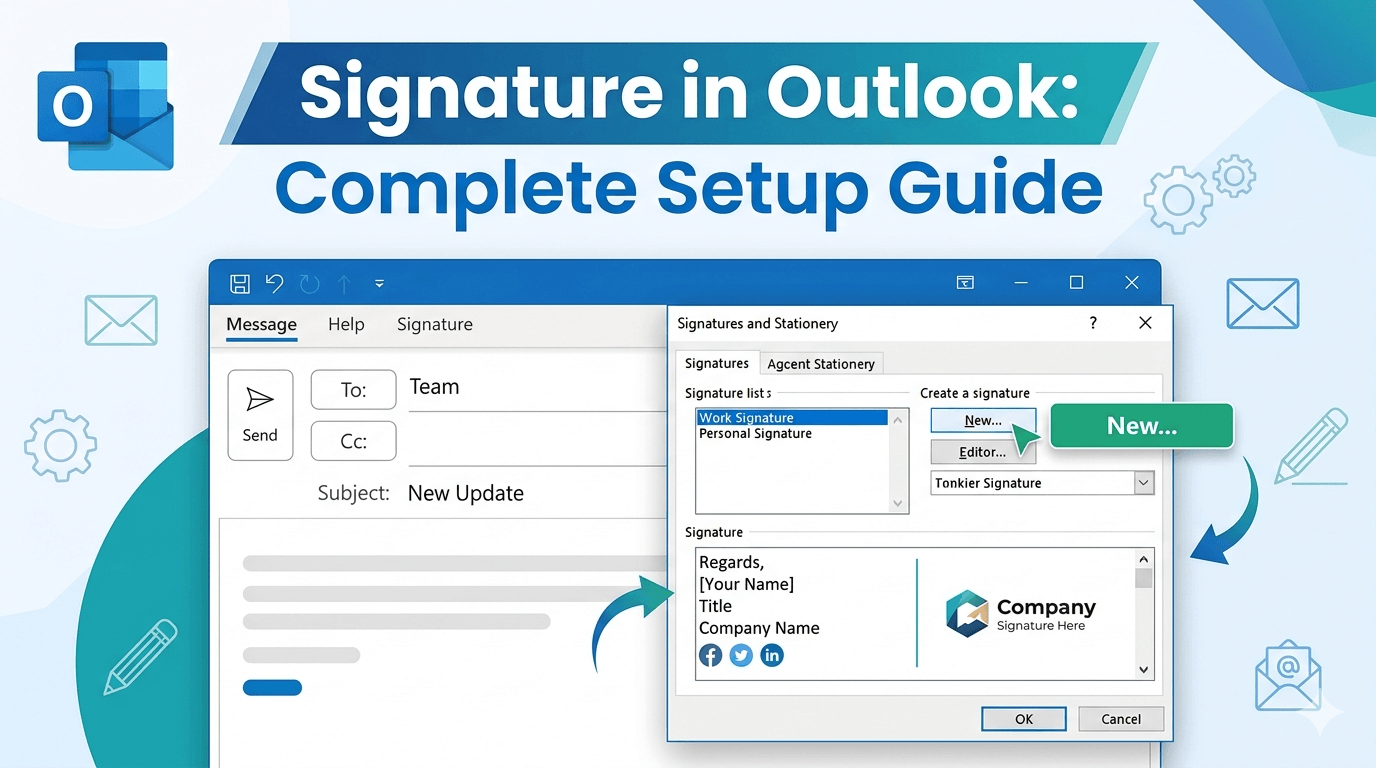 How to Add a Signature in Outlook (Desktop, Web and Mobile)